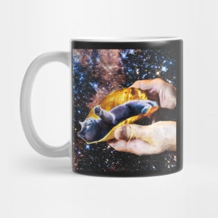 Taco Cat in Space Painting Graphic T-Shirt Mug